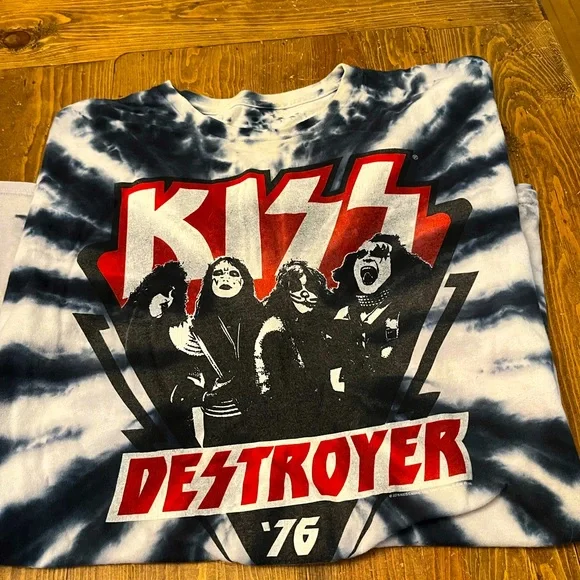 KISS Destroyer Tie Dye Tshirt adult - Picture 2 of 3